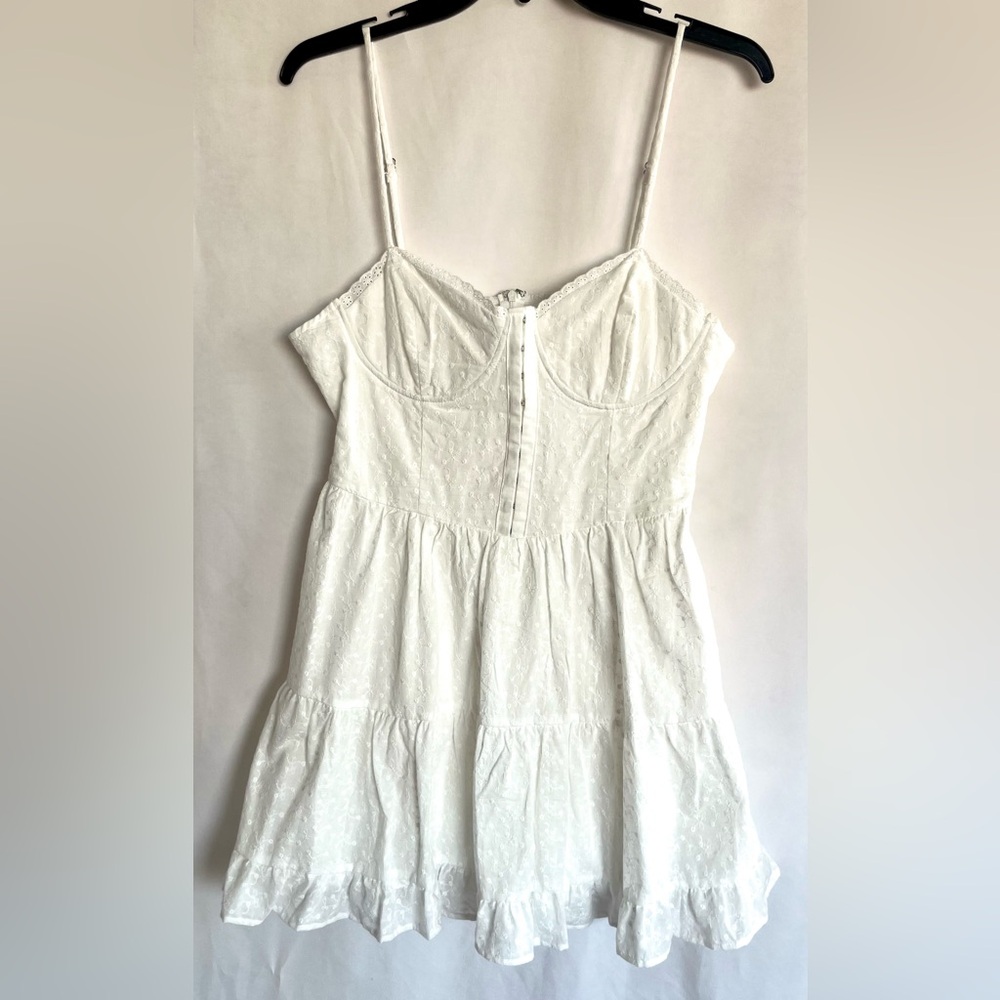Blu Pepper White Lace Camisole Top